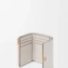 Anagram small vertical wallet in pebble grained calfskin Light Ghost Grey Anagram small vertical wallet in pebble grained calfskin Light Ghost Grey