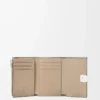 Anagram small vertical wallet in pebble grained calfskin Sand Anagram small vertical wallet in pebble grained calfskin Sand