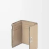 Anagram small vertical wallet in pebble grained calfskin Sand Anagram small vertical wallet in pebble grained calfskin Sand
