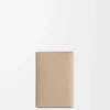 Anagram small vertical wallet in pebble grained calfskin Sand Anagram small vertical wallet in pebble grained calfskin Sand