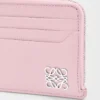 Anagram square coin cardholder in pebble grained calfskin Blossom Anagram square coin cardholder in pebble grained calfskin Blossom