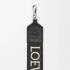 Anagram strap in jacquard and calfskin Black Anagram strap in jacquard and calfskin Black