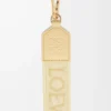 Anagram strap in jacquard and calfskin Vanilla Anagram strap in jacquard and calfskin Vanilla