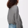 Anagram sweater in mohair Grey Melange Anagram sweater in mohair Grey Melange