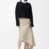 Anagram sweater in wool blend Black