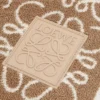 Anagram towel in cotton Beige Anagram towel in cotton Beige