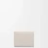 Anagram trifold wallet in pebble grained calfskin Light Ghost Anagram trifold wallet in pebble grained calfskin Light Ghost