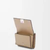 Anagram trifold wallet in pebble grained calfskin Sand Anagram trifold wallet in pebble grained calfskin Sand