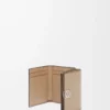 Anagram trifold wallet in pebble grained calfskin Sand Anagram trifold wallet in pebble grained calfskin Sand