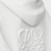 Anagram zip-up hoodie in wool White Anagram zip-up hoodie in wool White