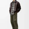 Aviator jacket in deerskin Oxblood Aviator jacket in deerskin Oxblood