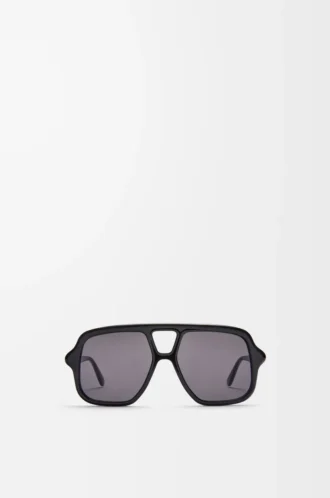 Aviator Slim sunglasses Black