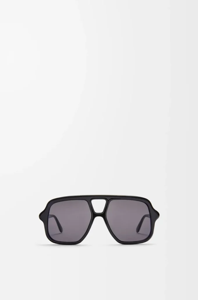 Aviator Slim sunglasses Black