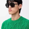 Aviator Slim sunglasses Black