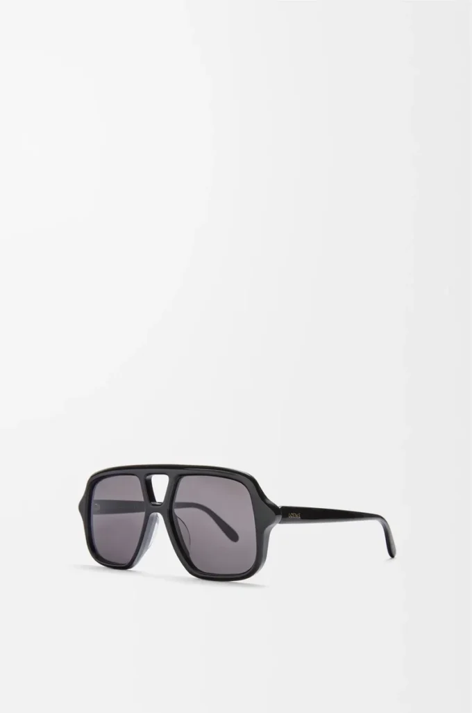 Aviator Slim sunglasses Black