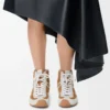 Ballet Runner 2.0 high-top in suede and shearling Tan/White Ballet Runner 2.0 high-top in suede and shearling Tan/White