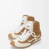 Ballet Runner 2.0 high-top in suede and shearling Tan/White Ballet Runner 2.0 high-top in suede and shearling Tan/White
