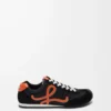 Ballet Runner 2.0 in nylon and calfskin Black/Orange/Pale Green Ballet Runner 2.0 in nylon and calfskin Black/Orange/Pale Green