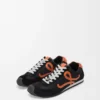 Ballet Runner 2.0 in nylon and calfskin Black/Orange/Pale Green Ballet Runner 2.0 in nylon and calfskin Black/Orange/Pale Green