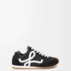 Ballet Runner 2.0 in nylon and calfskin Black/White Ballet Runner 2.0 in nylon and calfskin Black/White