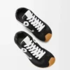 Ballet Runner 2.0 in nylon and calfskin Black/White Ballet Runner 2.0 in nylon and calfskin Black/White