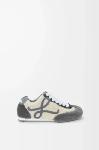 Ballet Runner 2.0 in shearling Grey Multitone