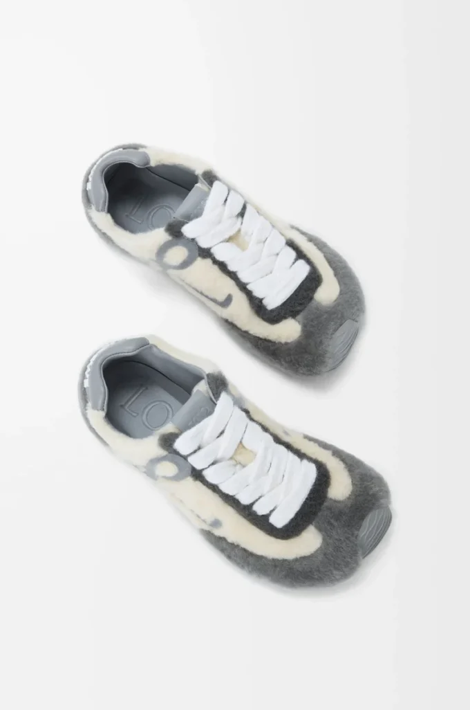 Ballet Runner 2.0 in shearling Grey Multitone Ballet Runner 2.0 in shearling Grey Multitone