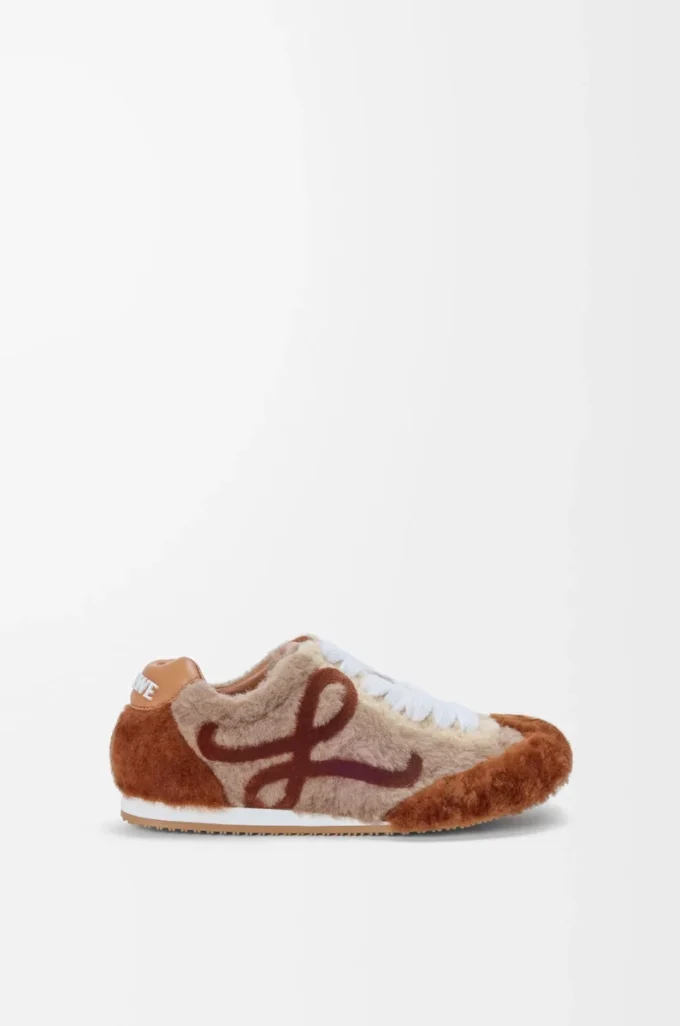 Ballet Runner 2.0 in shearling Tan Multitone Ballet Runner 2.0 in shearling Tan Multitone