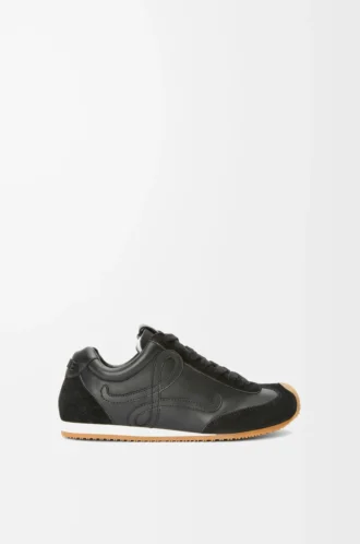 Ballet Runner 2.0 in soft calfskin Black