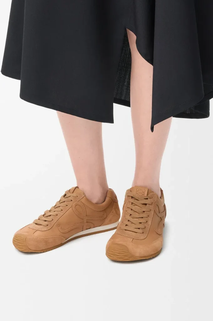 Ballet Runner 2.0 in soft calfskin Cinnamon Ballet Runner 2.0 in soft calfskin Cinnamon