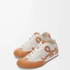 Ballet Runner 2.0 unlined in deerskin and vegetable-tanned calfskin Soft White/Tan Ballet Runner 2.0 unlined in deerskin and vegetable-tanned calfskin Soft White/Tan
