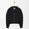 Balloon jacket in cupro blend Black Balloon jacket in cupro blend Black