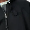Balloon jacket in cupro blend Black Balloon jacket in cupro blend Black