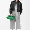 Balloon jacket in nappa lambskin Black