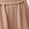 Barrel trousers in nappa lambskin Beige Barrel trousers in nappa lambskin Beige