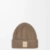 Beanie in cashmere Beige