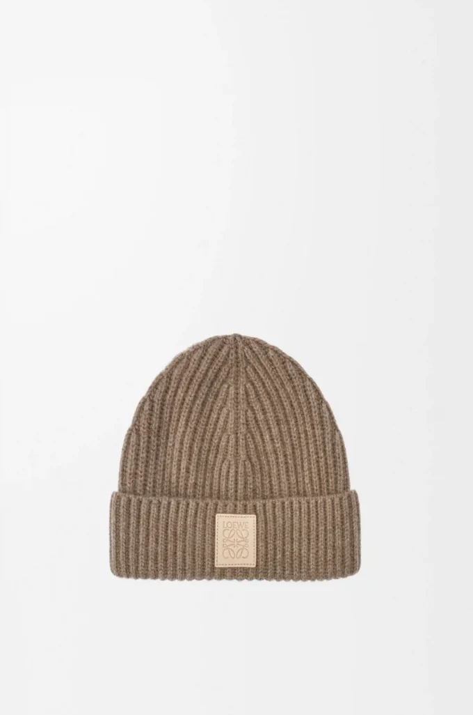 Beanie in cashmere Beige