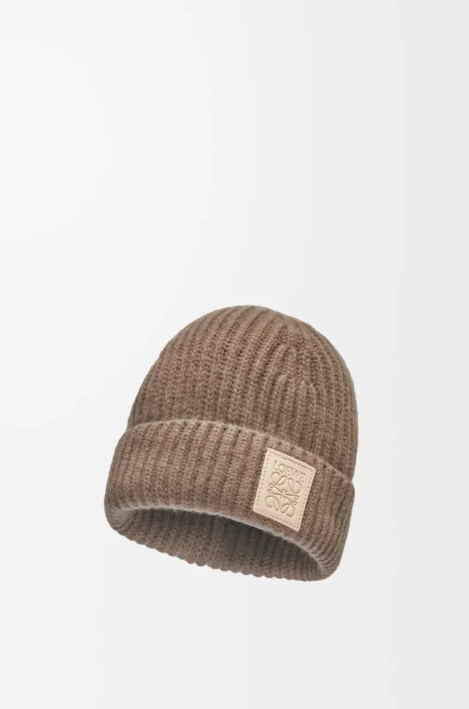 Beanie in cashmere Beige