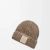 Beanie in cashmere Beige