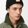 Beanie in cashmere Black Beanie in cashmere Black