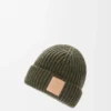 Beanie in cashmere Dark Khaki
