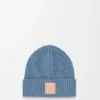 Beanie in cashmere Denim Blue