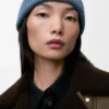 Beanie in cashmere Denim Blue
