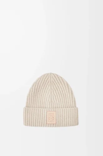 Beanie in cashmere Light Beige