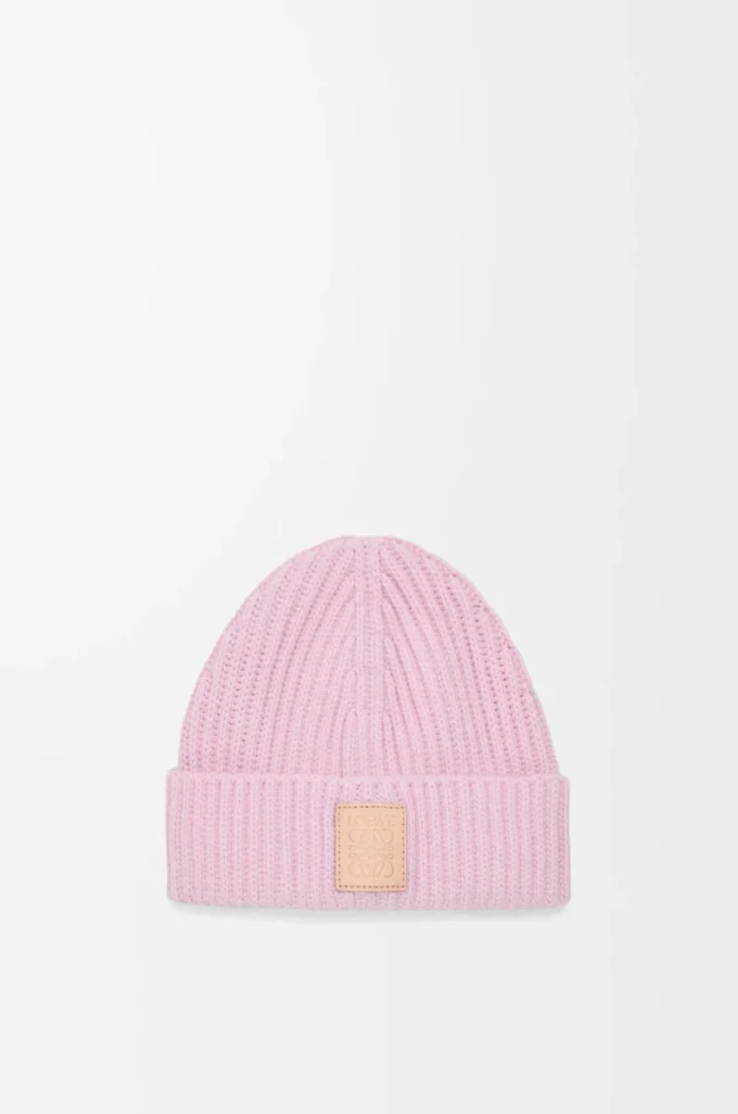 Beanie in cashmere Light Pink