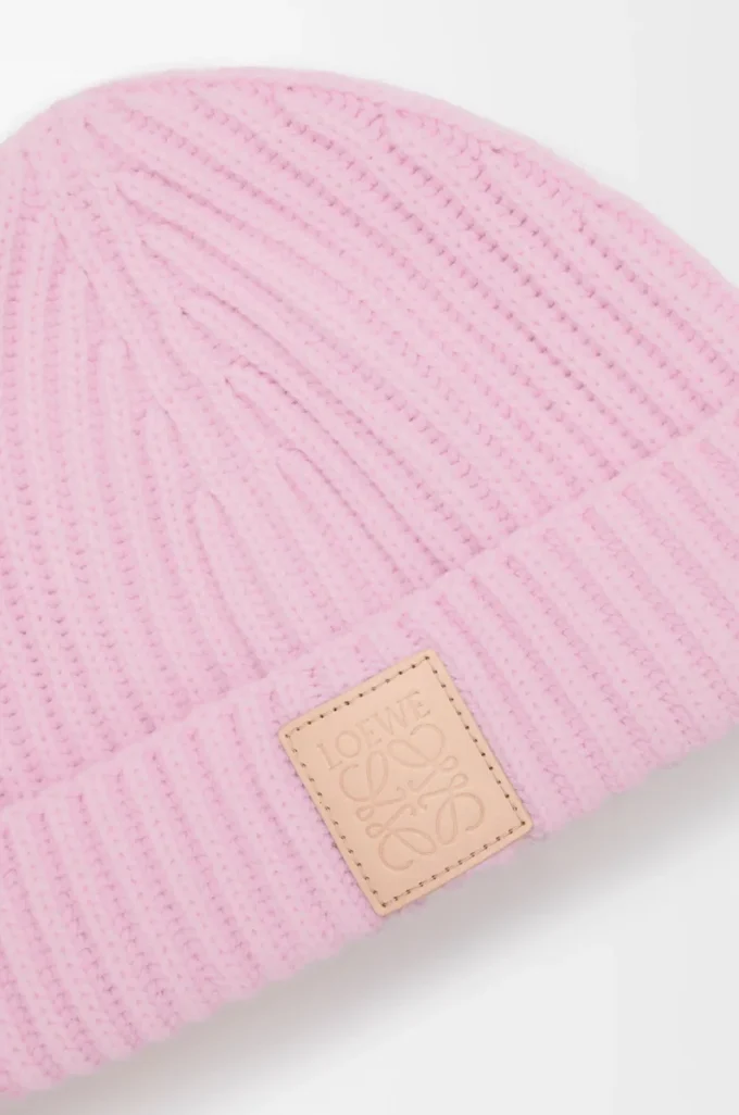 Beanie in cashmere Light Pink