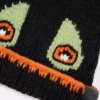Beanie in wool, alpaca and mohair blend Black