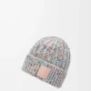 Beanie in wool and cashmere blend Multicolor Beanie in wool and cashmere blend Multicolor