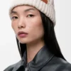Beanie in wool Ecru Beanie in wool Ecru
