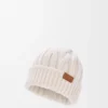 Beanie in wool Ecru Beanie in wool Ecru